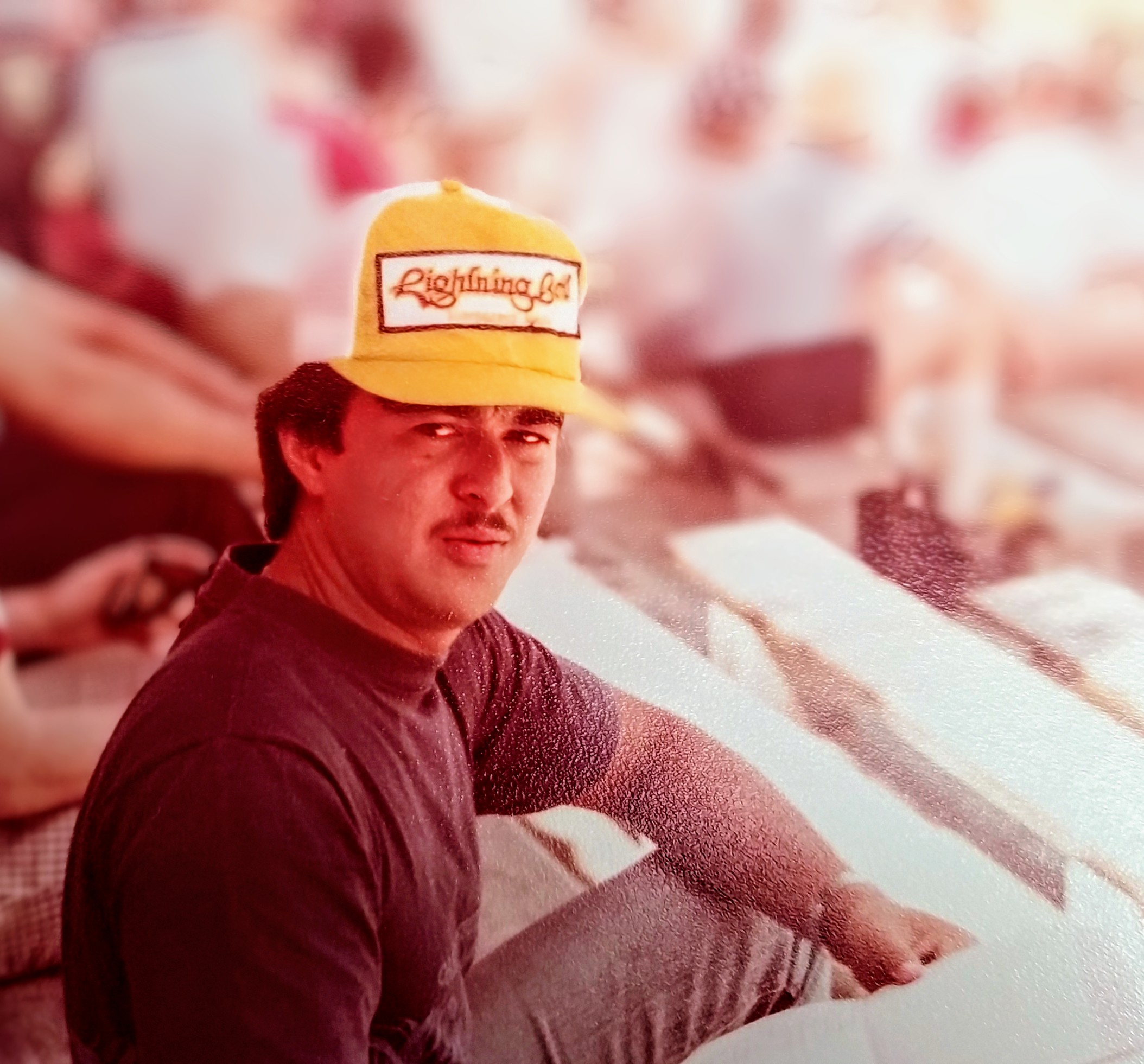 Jamie Yap was his brother Rodney Yap's hurdle coach at the 1979 Junior Olympics in Lincoln., Neb. Photo courtesy of Rodney S. Yap